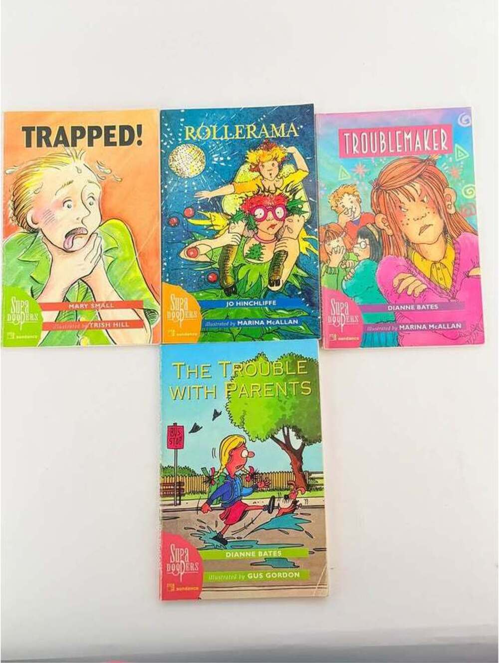 Sundance Supa Dooders Children's Book Lot of 4